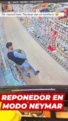 Un reponedor se vuelve viral por esta calidad con los pies