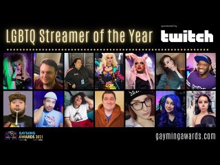 Gayming Awards 2021 - LGBTQ Streamer of the Year