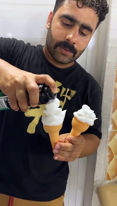 Ice cream funny prank 