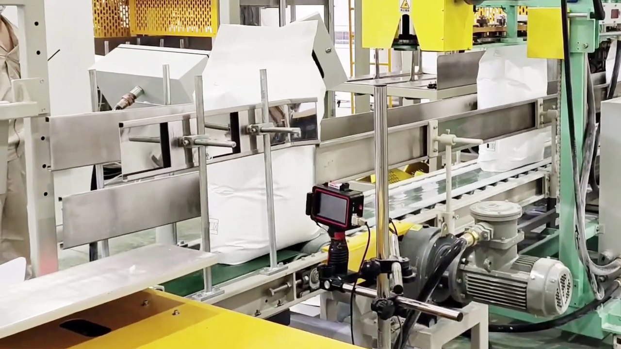25kg UHMWPE Powder Automatic Open Mouth Bagging and Robotic Palletizing Line for Ultra-high Molecular Weight Polyethylene