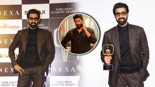 Rana Daggubati Clinches Best Actor Series Award For 'Rana Naidu' At NEXA Streaming Academy