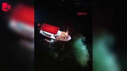 Haliç Metro Köprüsü’nden denize düşen kadın kurtarıldı