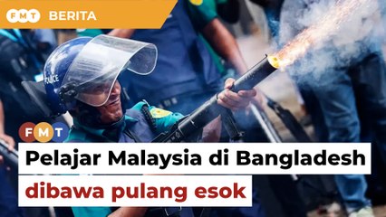 Putrajaya bawa pulang pelajar Malaysia di Bangladesh esok, kata Tok Mat