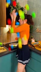 pitballs stuffed everywhere