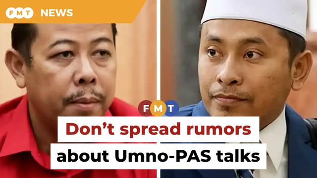 Don’t spread tales about Umno-PAS talks, Razlan warns Fadhli