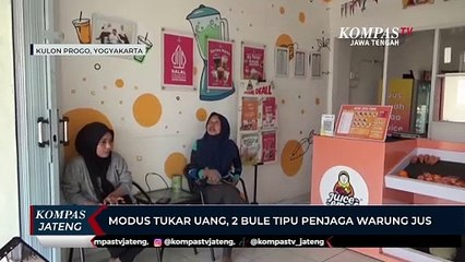 Modus Tukar Uang, 2 Bule di Kulon Progo Tipu Penjaga Warung Jus