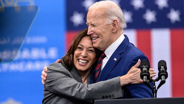 Kamala Harris shares interview with 13-year-old hours before Joe Biden endorses presidential run