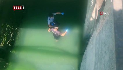 Sulama kanalına düştü cansız bedeni 10 kilometre ileride bulundu