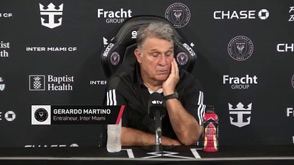 Martino : "Pas étonnant que le club ait rendu hommage à Messi"