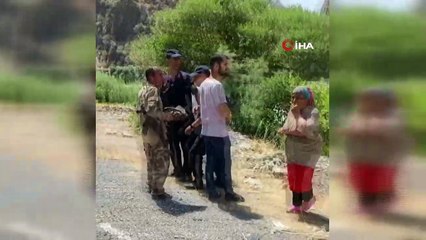 Zap Suyu’nda balık avlayan genç akıntıya kapıldı