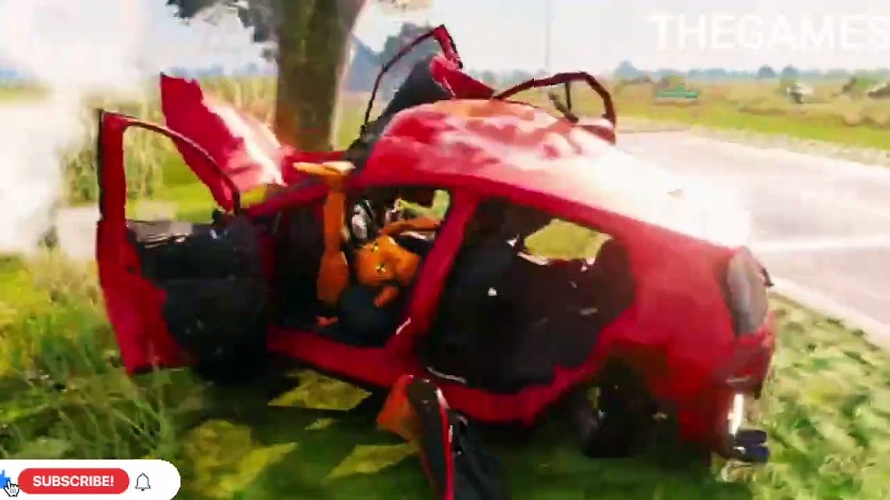 Side Collisions of Cars #40 - BeamNG drive #THEGAMES