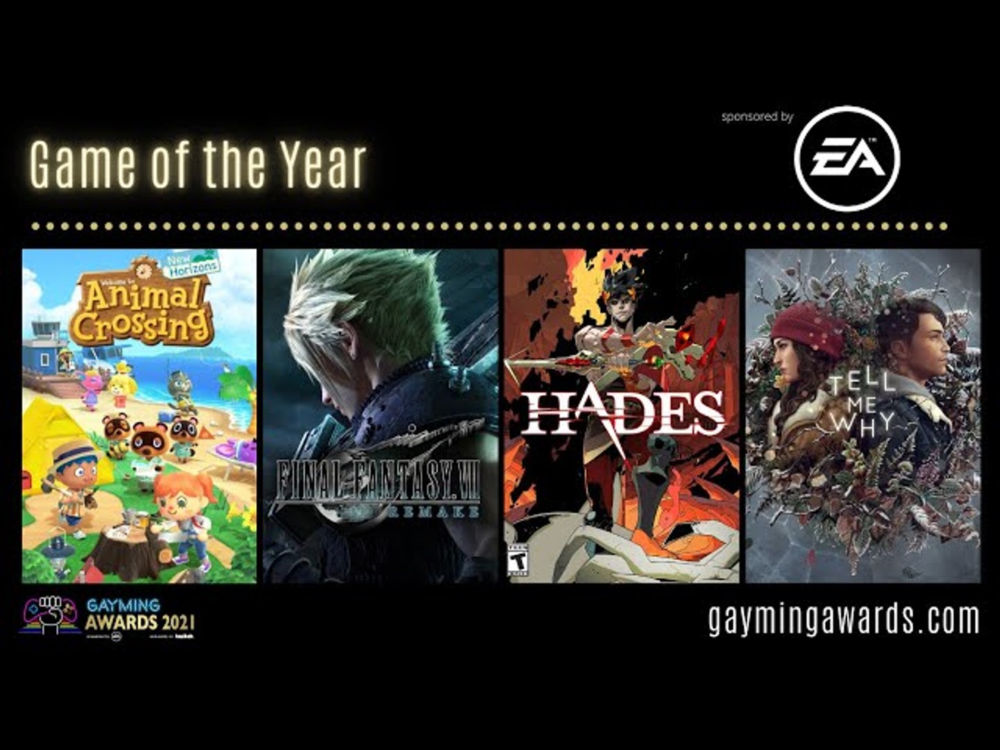 ⁣Gayming Awards 2021 - Game of the Year Award