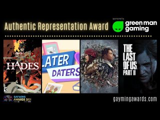 Gayming Awards 2021 - Authentic Representation Award
