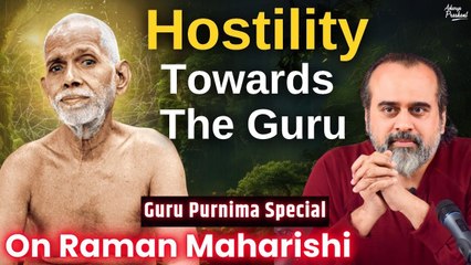 The Guru is helping you even when you are hostile to him||Acharya Prashant,on Raman Maharishi(2019)