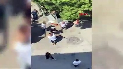 Bir cani eş şiddeti daha: Sokak ortasında darp edip, ''hakkın ölüm, öleceksin'' diye bağırdı