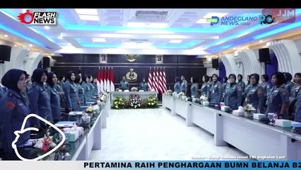 KORPS WANITA TNI AL (KOWAL) GELAR RAPAT KOORDINASI TAHUN 2024 DI JAKARTA KOMITMEN PROFESIONAL MENUJU INDONESIA MAJU