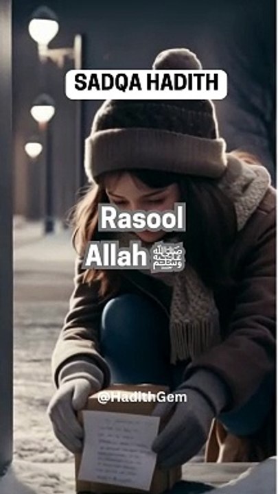 SADQA HADITH
