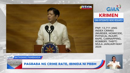 Pres. Marcos - Our law enforcers need to earn the trust of our people
