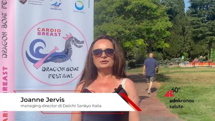 Télécharger la video: Jervis (Daiichi Sankyo Italia): Orgogliosi di Supportare il CardioBreast Dragon Boat Festival, Fonte di Ispirazione e Prevenzione