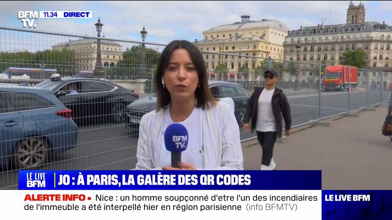 Barrières, QR code, restaurants fermés... Paris barricadé à quatre jours de la cérémonie d'ouverture des JO de Paris 2024