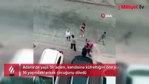 Adana'da yaşlı adam, tartıştığı çocuğu dövdü