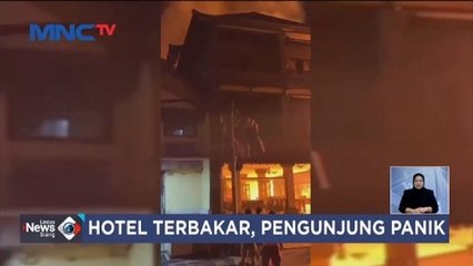 Hotel Terbakar di Bali, Belasan WNA Selamatkan Diri Lewat Tiang Listrik