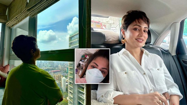 Hina Khan Cancer: कैंसर से जूझ रहीं हिना खान आसमान को निहारती रहीं, Latest Photo हुई Viral