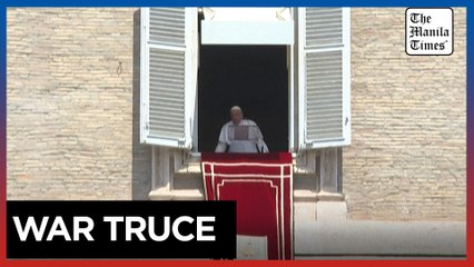 Pope Francis hopes Olympics are chance for ‘truce in wars’