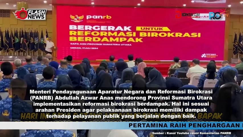 Kunjungan ke Medan, Menteri PANRB Dukung Sumatra Utara Terapkan Birokrasi Berdampak