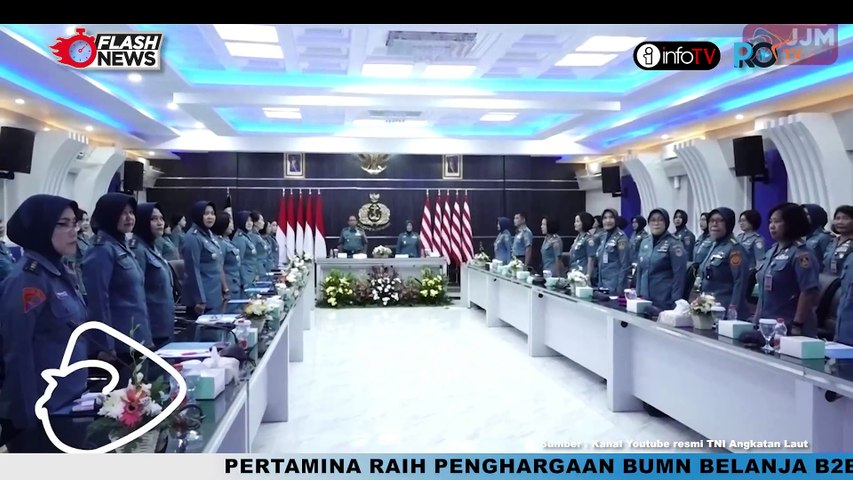 KORPS WANITA TNI AL (KOWAL) GELAR RAPAT KOORDINASI TAHUN 2024 DI JAKARTA KOMITMEN PROFESIONAL MENUJU INDONESIA MAJU