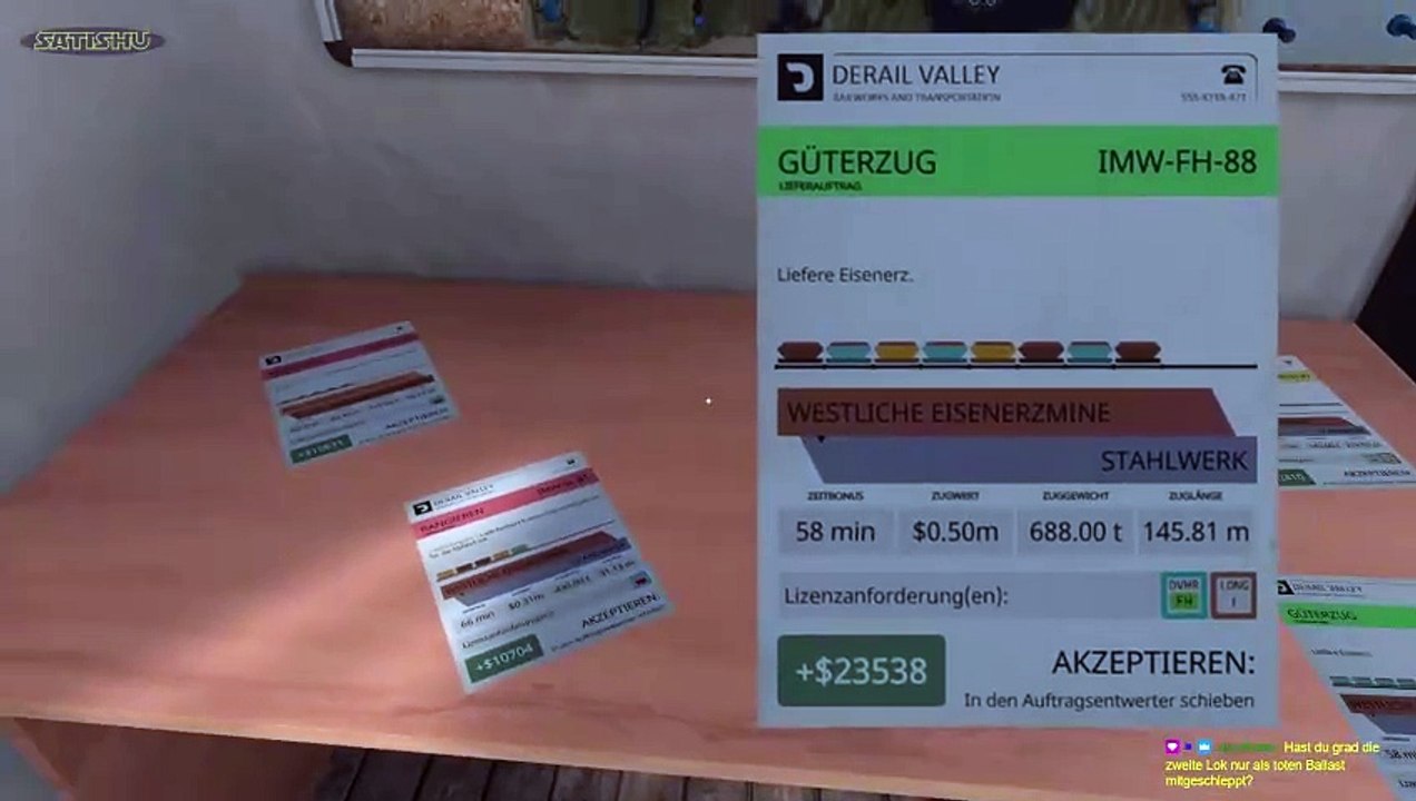 Nach kurzer Reise den Loks erstmal Erfrischung gönnen. | Derail Valley | Ep. 64