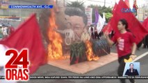 Ilang raliyista, itinuloy ang kilos-protesta kahit maulan | 24 Oras