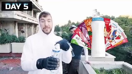 I Survived 7Days in Abandoned City ! | MRBeast Hindi | PART : 02