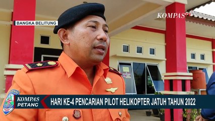 Hari Keempat Pencarian Helikopter Polri Jatuh 2022, Jenazah AKP Arif Rahman Saleh Belum Ditemukan