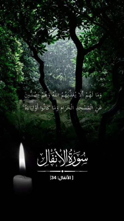 ﴿ وَمَا لَهُمْ أَلَّا يُعَذِّبَهُمُ اللَّهُ وَهُمْ يَصُدُّونَ عَنِ الْمَسْجِدِ الْحَرَامِ وَمَا كَانُوا أَوْلِيَاءَهُ ۚ إِنْ أَوْلِيَاؤُهُ إِلَّا الْمُتَّقُونَ وَلَٰكِنَّ أَكْثَرَهُمْ لَا يَعْلَمُونَ﴾ [ الأنفال: 34]