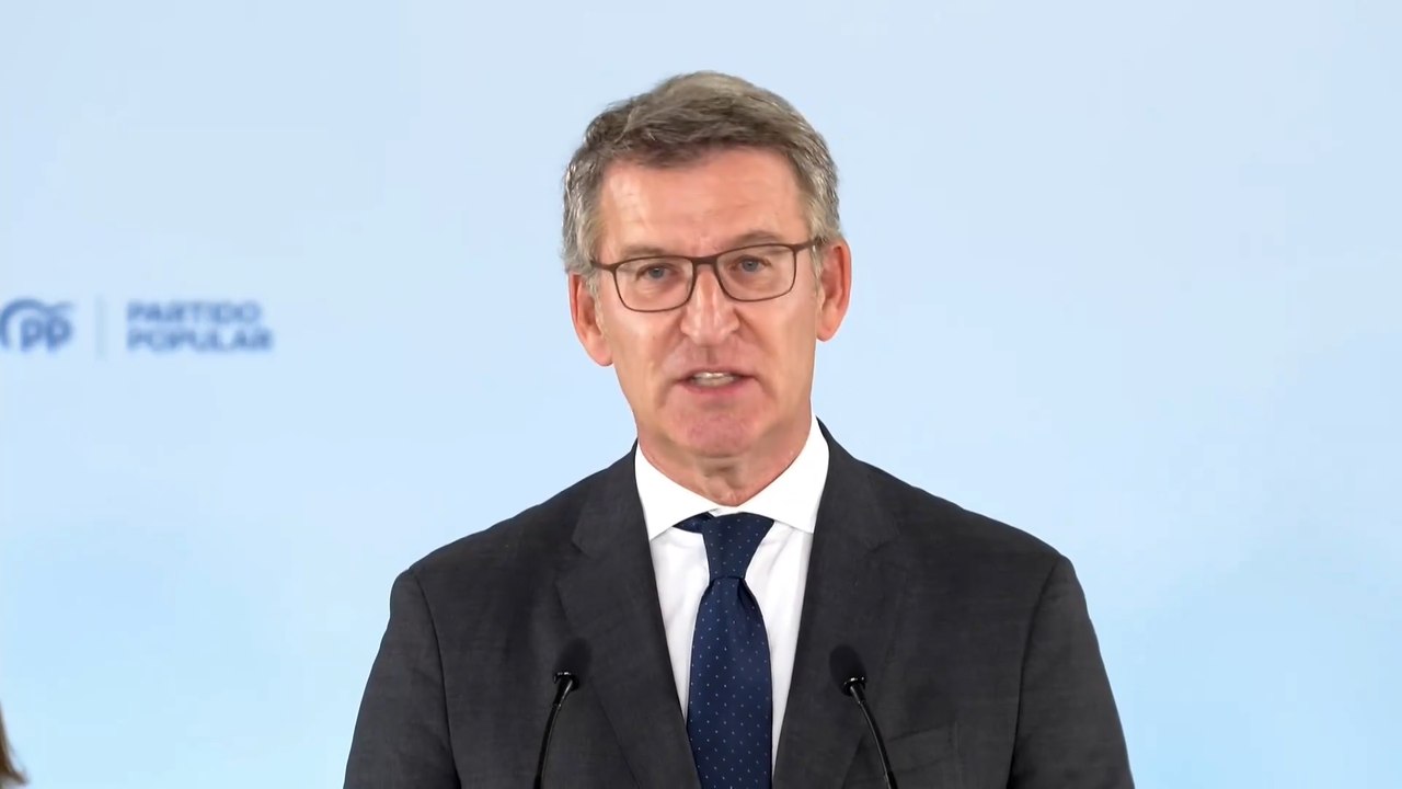 Feijóo: "Vaya imagen de país la de un Presidente entrando en un Juzgado para hablar de la presunta corrupción de su mujer"