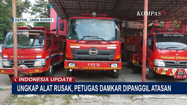 Respons soal Alat Damkar Rusak, Kadin Damkar Depok: Kami Akui Beberapa Mobil dalam Perawatan