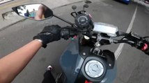 Phone Falls Off Motorbike Mount After Jerk on Road