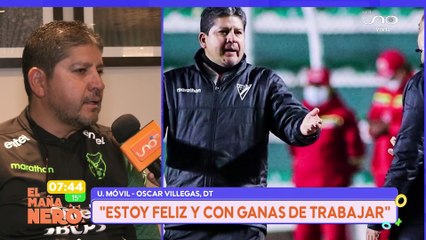 SCZ Óscar Villegas nuevo DT de Bolivia Estoy feliz y con ganas de trabajar