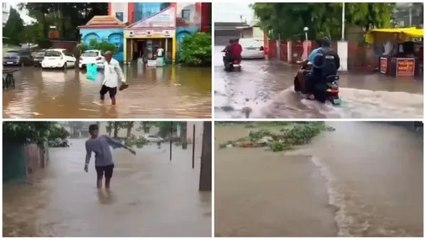 MP News: नर्मदापुरम में भारी बारिश के चलते सड़कों पर ट्रैफिक जाम के हालत, पचमढ़ी में लैंडस्लाइड