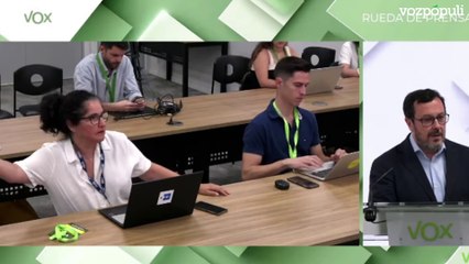 Vox cree que Pedro Sánchez obstruirá a la justicia