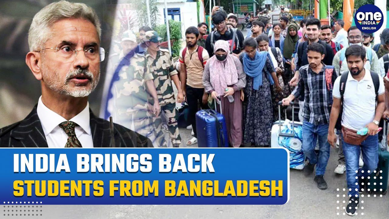 Bangladesh Protest: Watch the Successful Evacuation of 4,500 Indians, Mostly Students |Oneindia News
