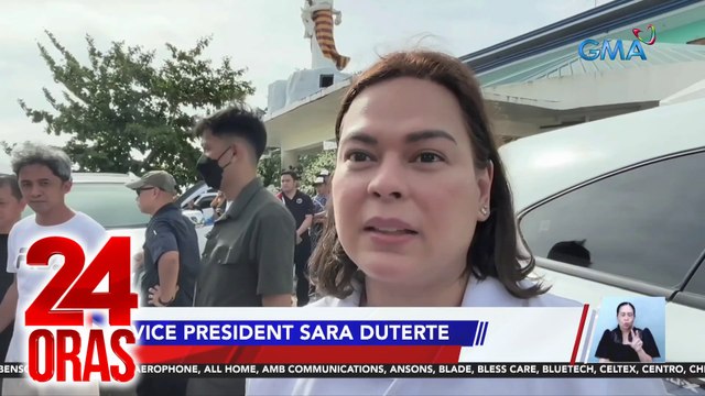 VP Duterte, walang naging plano para panoorin ang ikatlong SONA ni PBBM | 24 Oras