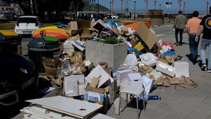 Emergencia sanitaria tras casi un mes de huelga en la recogida de basura en La Coruña