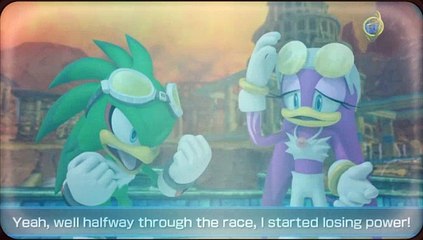 Analysis of Sonic Free Riders' Plot