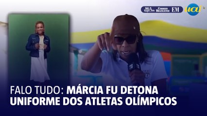 Márcia Fu detona uniforme dos atletas para os jogos olímpicos