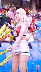관중들 _삐끼삐끼_ 웃겨죽는 박성은(Park Sung-eun)치어리더