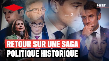 De la dissolution à l'explosion du paysage politique : un mois d'actualité historique