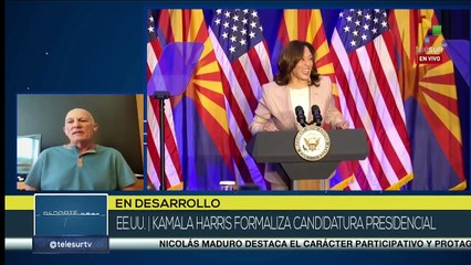 Kamala Harris formaliza su candidatura para las elecciones presidenciales