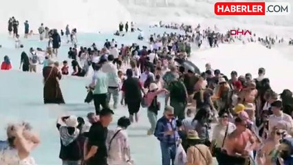 Pamukkale'de Su Değeri Azaldı, Acil Önlem Alınması İsteniyor